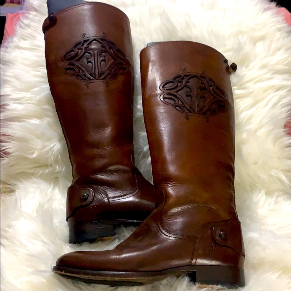 Frye Logo Tall boots